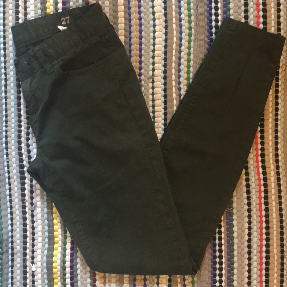 JCrew Toothpick Pants Skinny Jeans